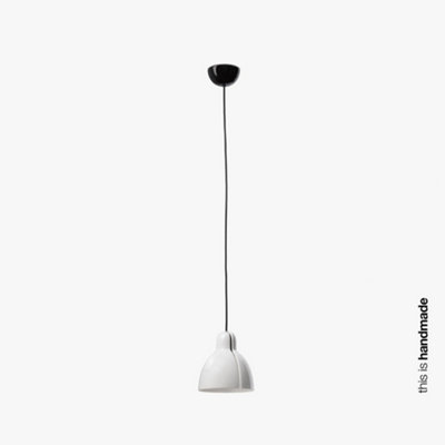 Luminosa Lighting Luminosa Venice White Dome Pendant Lamp from B&Q