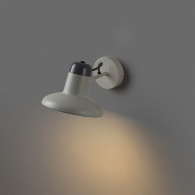 Luminosa Lighting Luminosa Snap Wall Light WhiteE27