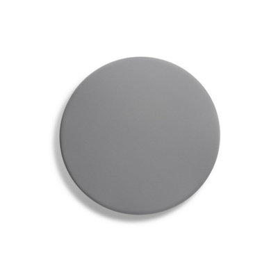 Luminosa Lighting Luminosa Tou Grey Round Flush Wall Lamp 45Cm 2700K from B&Q