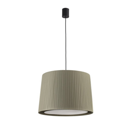 Luminosa Lighting Luminosa Samba Cylindrical Pendants GreenE27 from B&Q