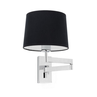 Luminosa Ing Luminosa Artis Wall With Shade Chrome, E27 Light