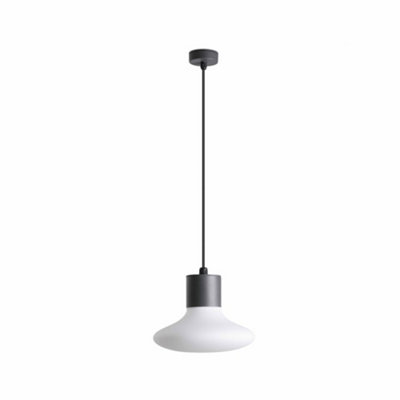 Luminosa Lighting Luminosa Blubs Outdoor Pendant Ceiling Light Dark Grey 1X E27 Ip44 from B&Q