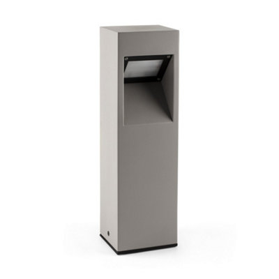 Luminosa Lighting Luminosa Cast Bollards Outdoor Ground Light GreyLedIp65 from B&Q