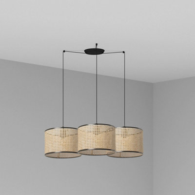 Luminosa Lighting Luminosa Mambo Cluster Pendant Ceiling Light BeigeE27 from B&Q