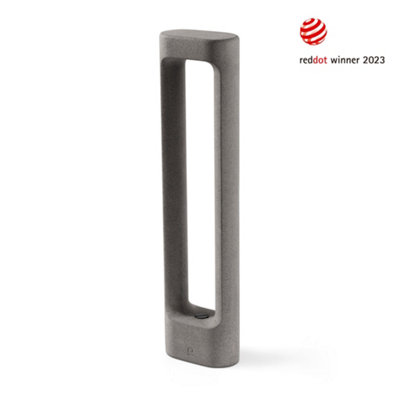 Luminosa Lighting Luminosa Totem 611 Grey Led Bollard Lamp 2700K 6.5W 2700K Ip55 from B&Q