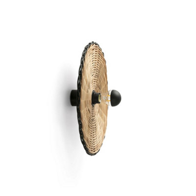 Faro Lighting Costas Wall Light Black - Black - Image 4