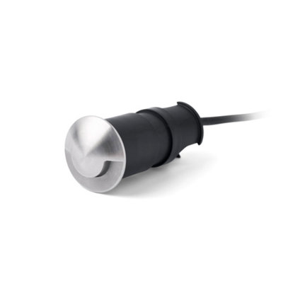Luminosa Lighting Luminosa Kane Led Recessed Outdoor Ground Light Matt Nickel 2700K Ip67One Direction from B&Q