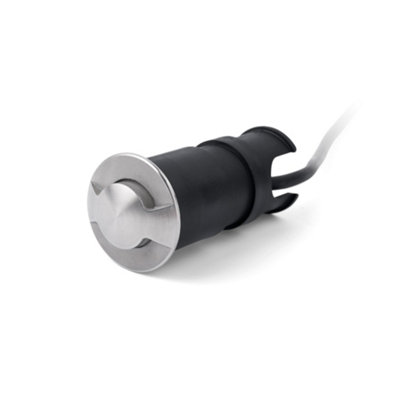 Luminosa Lighting Luminosa Kane Led Recessed Outdoor Ground Light Matt Nickel 2700K Ip67Two Direction from B&Q