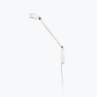 B&Q -  Luminosa Inviting White Wall Lamp Arm