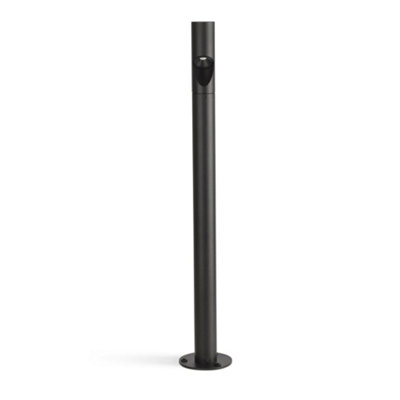 Luminosa Lighting Luminosa Bezel Black Led Bollard Lamp 8W 2700K Ip65 from B&Q
