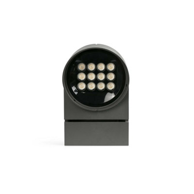 Netlighting Unisex Dark Grey Muur 250 Projector Lamp 28.5W 3000K Ip65 Size 28 - Image 4