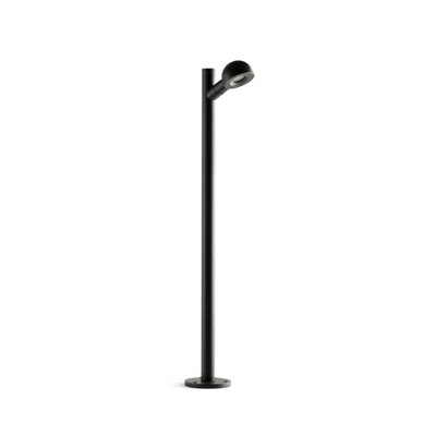 Luminosa Lighting Luminosa Brot 60Cm Outdoor Bollard Black 2700K Ip65 from B&Q