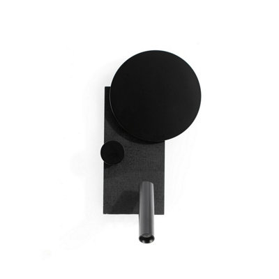 Luminosa Lighting Luminosa Klee Left Reading Light Textured Black 2700K from B&Q