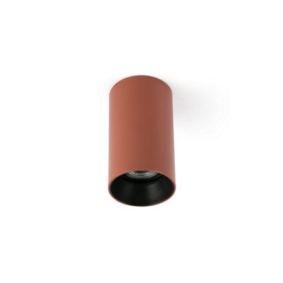 Luminosa Lighting Luminosa Stan Surface Mounted Downlight Terracotta from B&Q