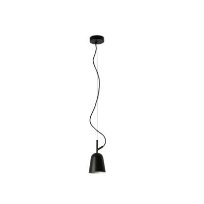 Luminosa Lighting Luminosa Studio 11Cm Dome Pendant Ceiling Light Matt Black from B&Q