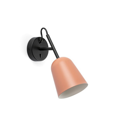 Luminosa Lighting Luminosa Studio Single Spotlight Matt BlackPink from B&Q