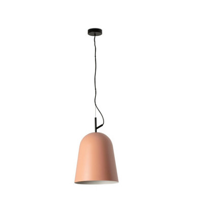 Luminosa Lighting Luminosa Studio 29Cm Dome Pendant Ceiling Light Pink from B&Q