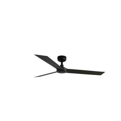 Luminosa Lighting Black Luminosa Cruiser Dc Ceiling Fan 6 Speed Large
