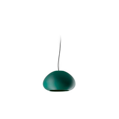 Luminosa Lighting Luminosa Mar 29Cm Dome Pendant Ceiling Light Green from B&Q