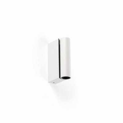 B&Q -  Luminosa Cronos Reading Wall Light Matt White 2700K