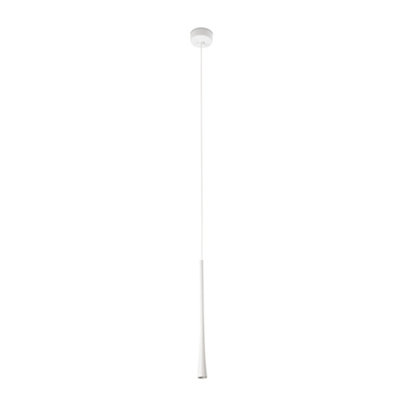 Luminosa Lighting Luminosa Diana 40 Integrated Led Pendant Ceiling Light Matt White 2700K from B&Q