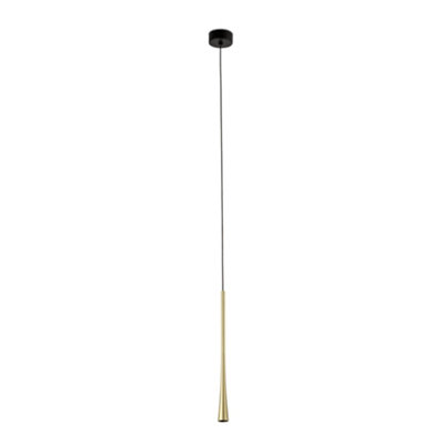 Luminosa Lighting Luminosa Diana 40 Integrated Led Pendant Ceiling Light Satin Gold 2700K from B&Q