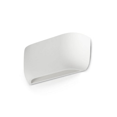 Luminosa Lighting Luminosa Kappu Plaster Wall Lamp White 2X E14 from B&Q