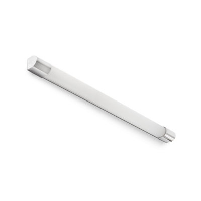 Luminosa Lighting Luminosa Kiva 120Cm Bathroom Wall Lamp Chrome Ip44 3000K from B&Q