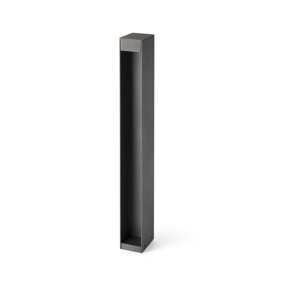 Luminosa Lighting Luminosa Cerler Outdoor Bollard Dark Grey Ip65 2200/ 2700/ 3200/ 4000K from B&Q