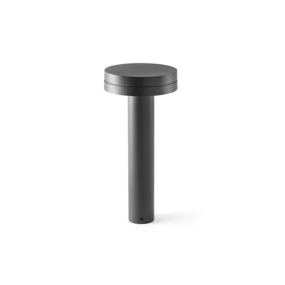 Luminosa Lighting Luminosa Espot Outdoor Pedestal Light Dark Grey Ip65 2200/ 2700/ 3200/ 4000K from B&Q