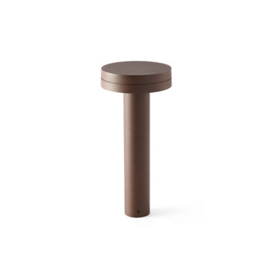 Luminosa Lighting Luminosa Espot Outdoor Pedestal Light Rust Brown Ip65 2200/ 2700/ 3200/ 4000K from B&Q