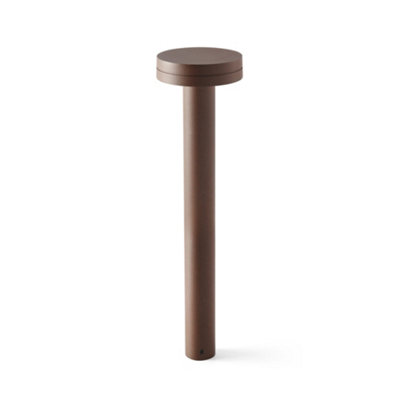Luminosa Lighting Luminosa Espot Outdoor Bollard Rust Brown Ip65 2200/ 2700/ 3200/ 4000K from B&Q