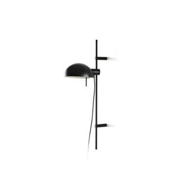 B&Q -  Luminosa Matilda Adjustable Dome Wall Lamp Black 1X E14