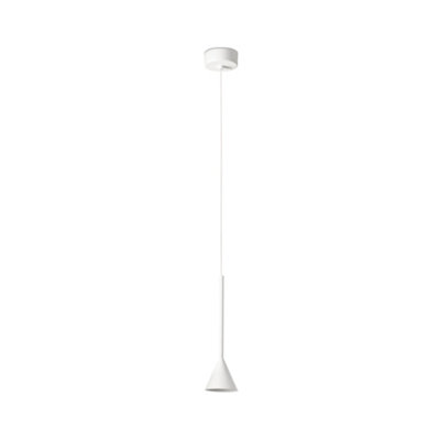 B&Q -  Luminosa Anna Slim Pendant Ceiling Light White 2700K