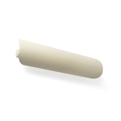 Luminosa Lighting Luminosa Novo 50Cm Flush Wall Lamp Beige 2700K from B&Q