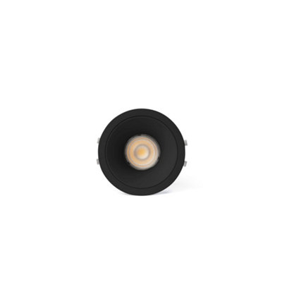 Luminosa Lighting Luminosa Lox Recessed Downlight Black 3000K