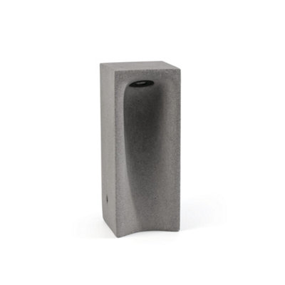 Luminosa Lighting Luminosa Grot Outdoor Pedestal Light Concrete Ip55 3000K from B&Q