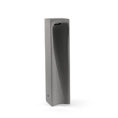 Luminosa Lighting Luminosa Grot Outdoor Bollard Concrete Ip55 3000K from B&Q