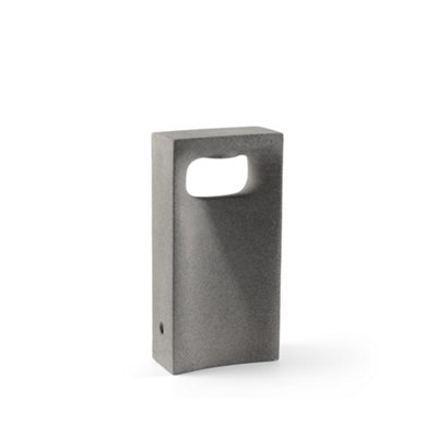 Luminosa Lighting Luminosa Glint Outdoor Pedestal Light Concrete Ip55 3000K from B&Q