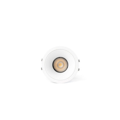 B&Q -  Luminosa Lox Trimless Recessed Downlight White 3000K