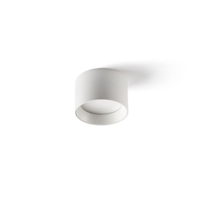 Luminosa Lighting Luminosa Mizu 8W Surface Mounted Downlight Matt White 2700K from B&Q