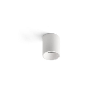 Luminosa Lighting Luminosa Rol 9W Surface Mounted Downlight Black Matt White 2700K from B&Q