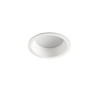Luminosa Lighting Luminosa Dop 33W Recessed Downlight White Ip54 2700K from B&Q