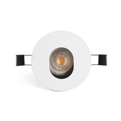 Luminosa Lighting Luminosa Niva Orientable Pinhole Recessed Downlight White Gu10 from B&Q