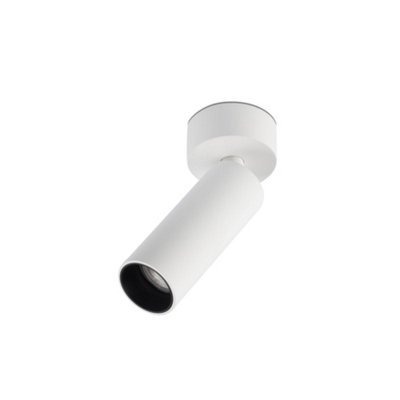 Luminosa Lighting Luminosa Stan Slim Single Spotlight White Gu10 from B&Q