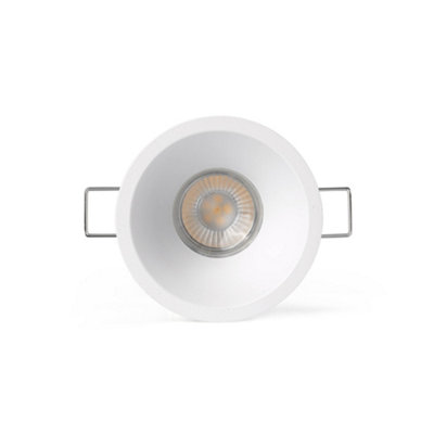 Luminosa Lighting Luminosa Flac Recessed Downlight White Mr11 Gu10 from B&Q