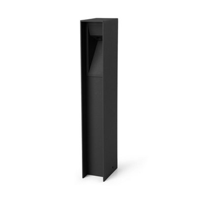 Luminosa Lighting Luminosa Til Led Outdoor Bollard Black Ip65 2700K No Driver from B&Q