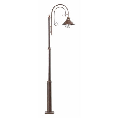 Netlighting Unisex Brown Nautica Light Lamp Post Rust E27 Size 1 - Image 3