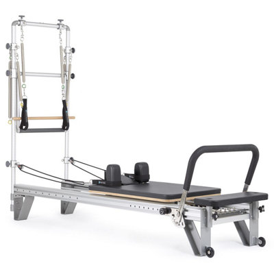  - Elina Pilates Mentor Reformer With Tower Aluminium