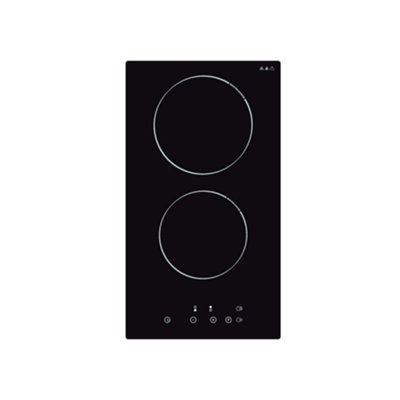 Crusader Culina Ubtc30Flc 30Cm 2 Zone Ceramic Domino Hob With Touch Controls from B&Q